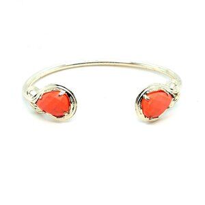Kendra Scott Andy Orange Stones Cuff